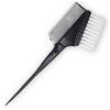 Hair Color Comb Brush Styling Tail Hair Dye Backcombing Parting Brush Unisex Brush Men's Women's (Black)