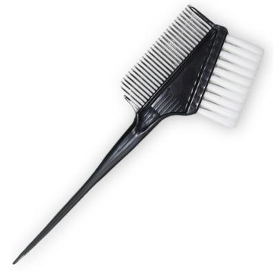 Hair Color Comb Brush Styling Tail Hair Dye Backcombing Parting Brush Unisex Brush Men's Women's (Black)