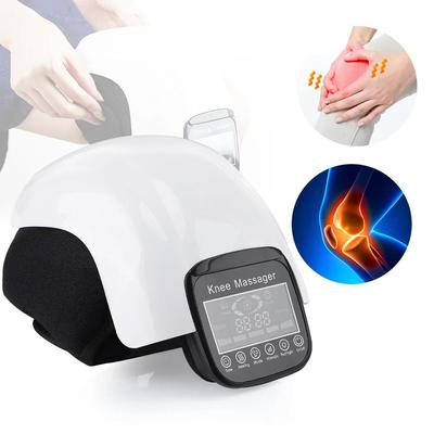 Elektrisches Kniemassagegerät mit Infrarot-Heizung und Touchscreen, Luftpressotherapie-Massagegerät, Beingelenktherapie, Arthritis-Schmerzlinderung