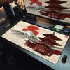 Red Sun and Auspicious Clouds Mouse Pad Desk Mat Large Computer Office Carpet Xxl Mousepad Gamer Gaming Accessories Keyboard Rug