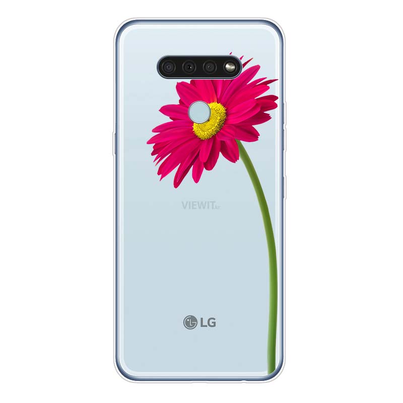 Love Fresh Flowers For LG K92 K52 K62 K22 K71 K61 K51S K41S G8 G8S G8X V35 V50 V40 V50S V60 Q60 Phone Case
