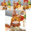 Adorable Capybara Chestnut Plush Keychain Pendant Cute Cartoon Style Accessory