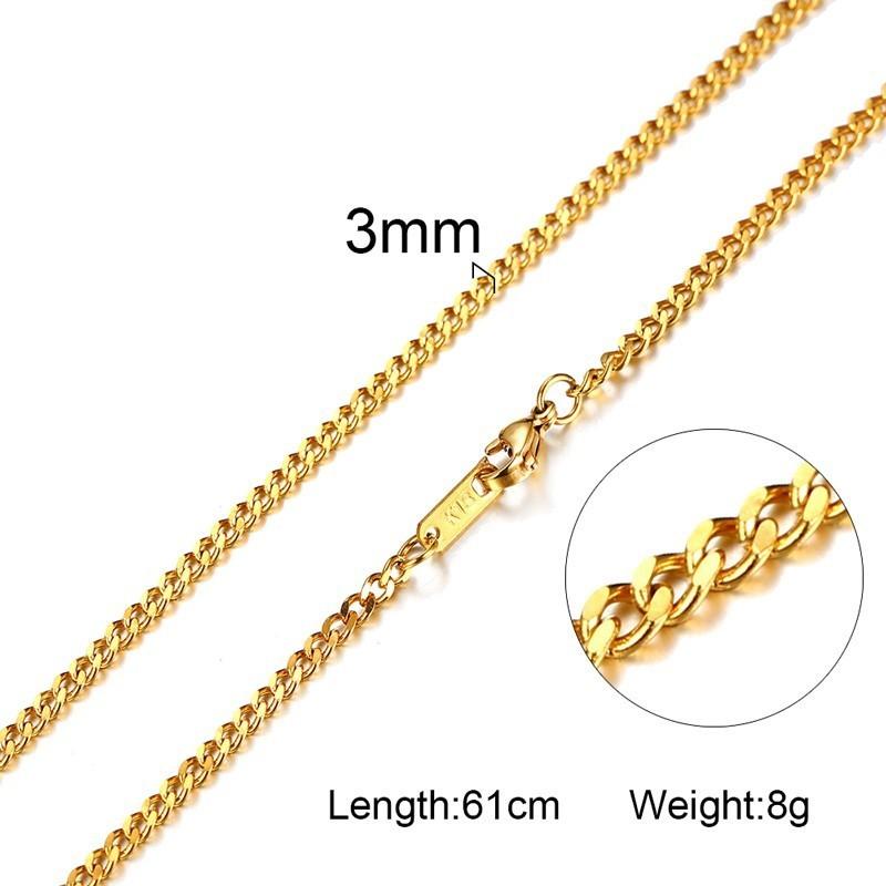 Damen Herren Ketten Halsketten Edelstahl Flache Schlangenglied Gliederketten 24" Breite 3mm 4mm 6mm