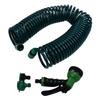 Coil Garden Water Hose 15m/49.2ft EVA 7 Modes Garden Telescopic Spring Tube for Watering Plants