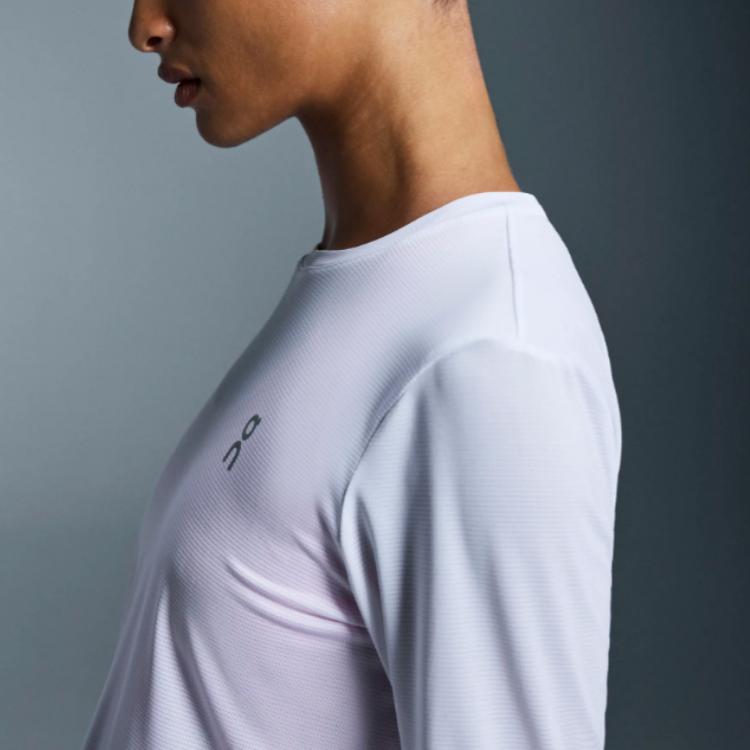 On Core Lg Sleeve Fashiable Versatile Comfortable Running T-Shirt Women Tops White 1WE10920069