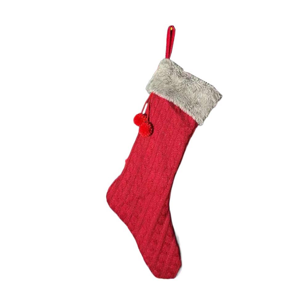 Cartoon Large Candy Christmas Stocking Mini Hanging Dwarf Christmas Gift Bag  Home
