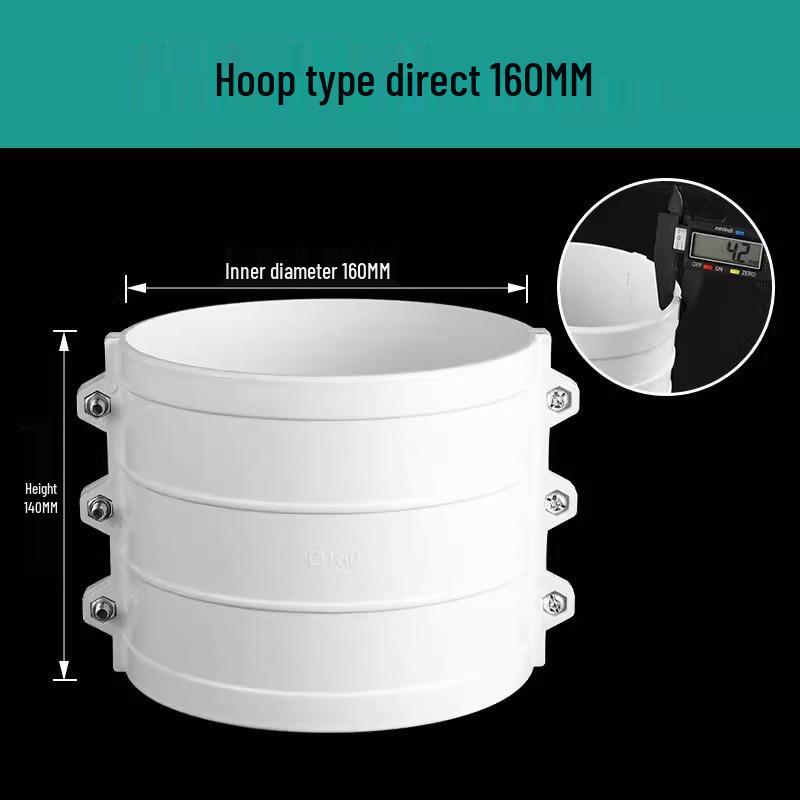 PVC Abwasserrohr Reparatur Halbabschnitt Kupplung Formstücke: Vollständige Spezifikationen