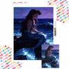 The Little Mermaid Ariel Diamond Painted Mosaic Art Painting Kit Handmade DIY Gift Home Decor