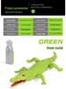 Luminous Infrared Remote-Control Electric Crawling Crocodile: Educational Kids' Toy and Simulation Animal