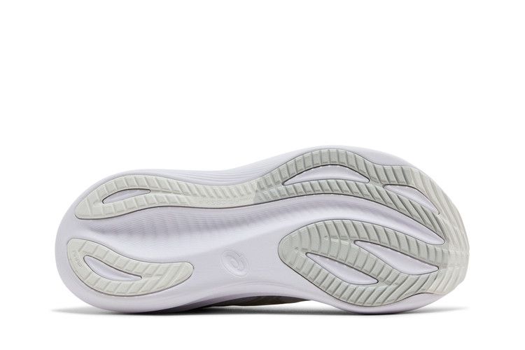 Women's Sneakers ASICS Gel-Nimbus 27 White Glacier Grey (Women's) White/Glacier Grey
