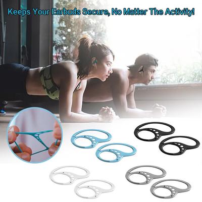 Ear Hook Earphone Holder Earhooks Secure Fit Hooks Silicone Anti-lost Earhook