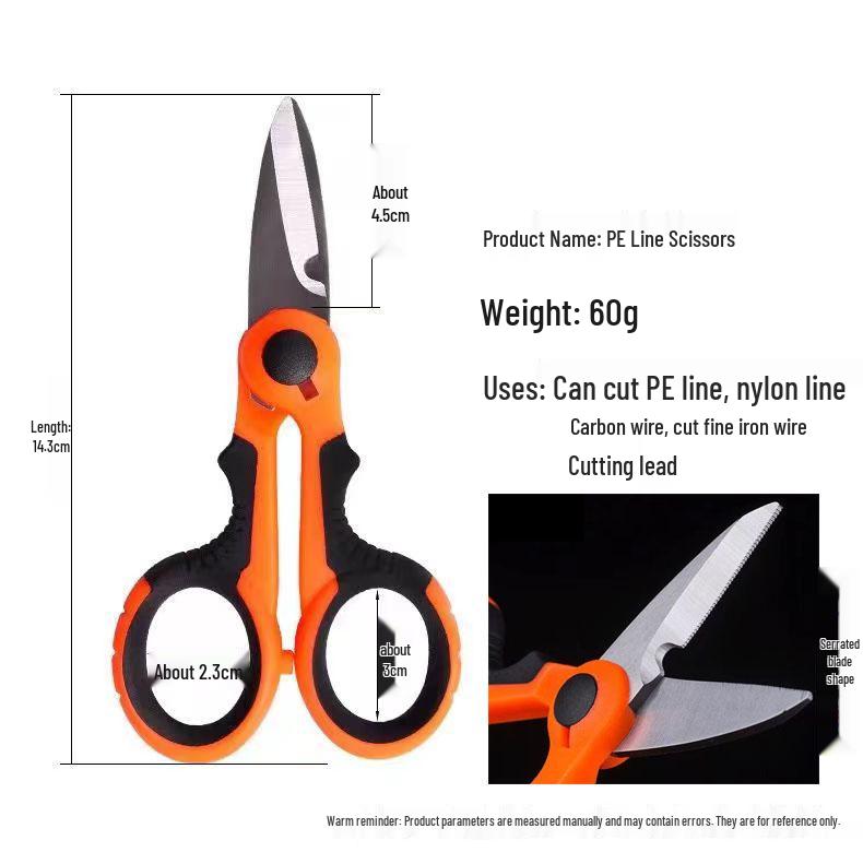 Bent-Nose Hook Remover & Fish Gripper: High-Carbon Steel Multi-functional Fishing Pliers