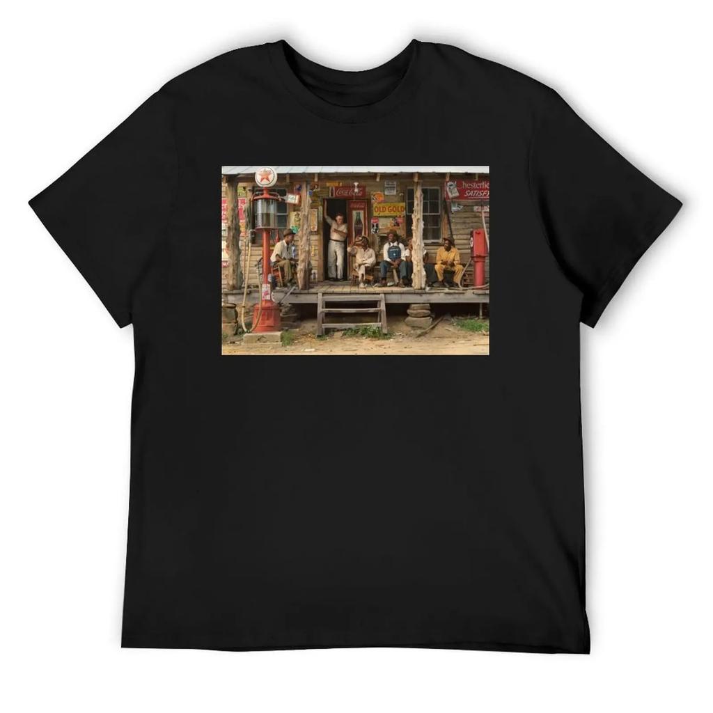 Country store on dirt road, 1939 T-Shirt man clothes shirts graphic quick drying clothing for men