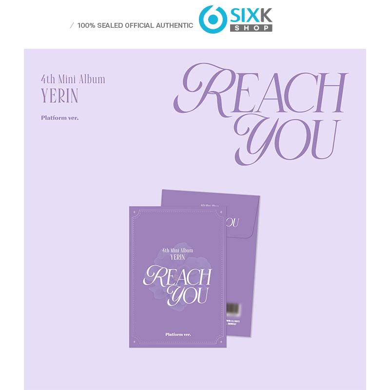 [Предзаказ] YERIN 4-й мини-альбом [REACH YOU] Платформенная версия. [NO POB]