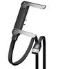 New Design 65W USB-C Cable Multi Charger Cord with with Built-in Foldable Phone Holder 90° Elbow Design Adjustable Stand