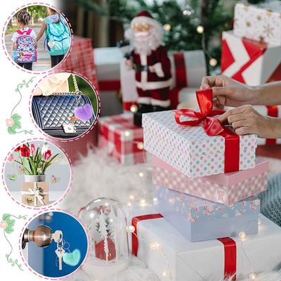 126Pcs Clear Square Acrylic Keychain Blanks for DIY Meaningful Vinyl Craft with Keychain Rings Furball Tassels Kit