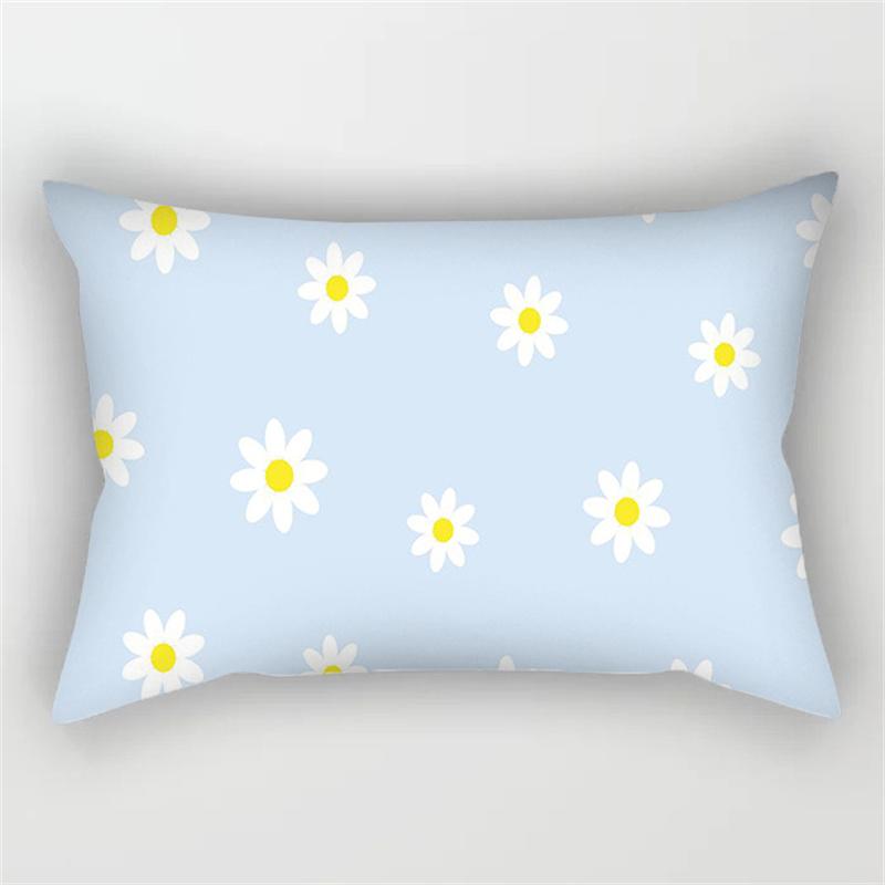 30x50cm Tropical Plant Polyester Pillow Cases Sofa Chair Living Room Home Decoration Green Leaves Plant Sunflower Pillowcase