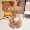 Lifelike Stuffed Animal Deer Plushies Cute Baby Sika Deer Plush Toy Soft Doll Girl Boy Gift