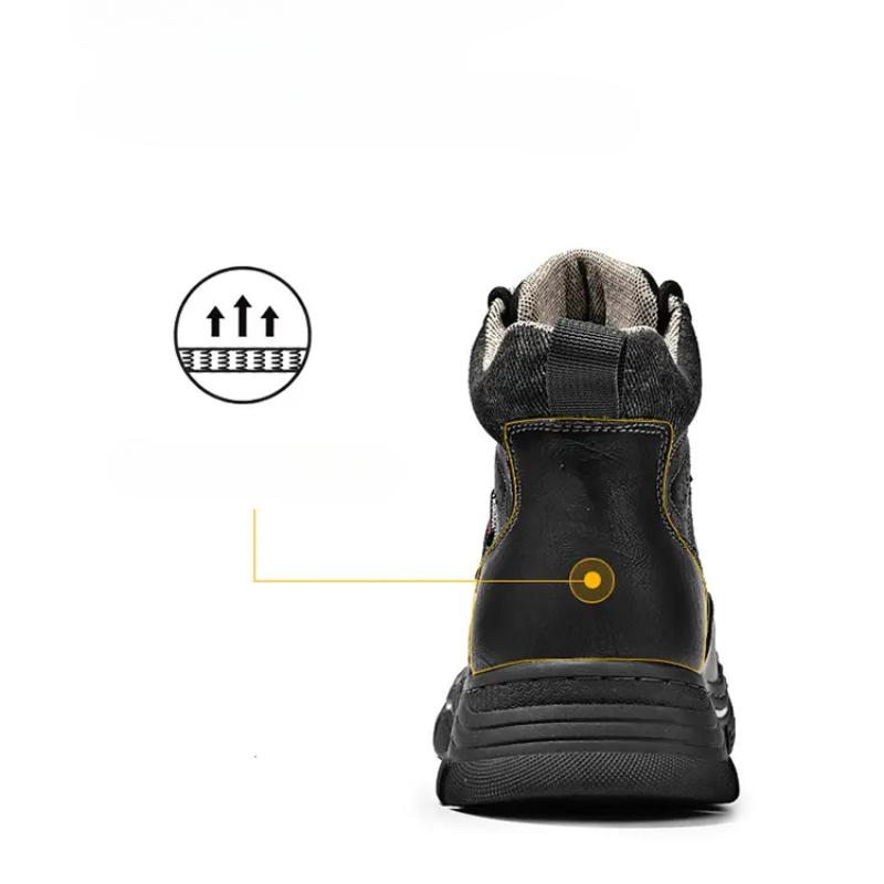 Męskie wysokie antypoślizgowe buty turystyczne Outdoor krótkie buty Ciepłe pluszowe buty Jesień i zima