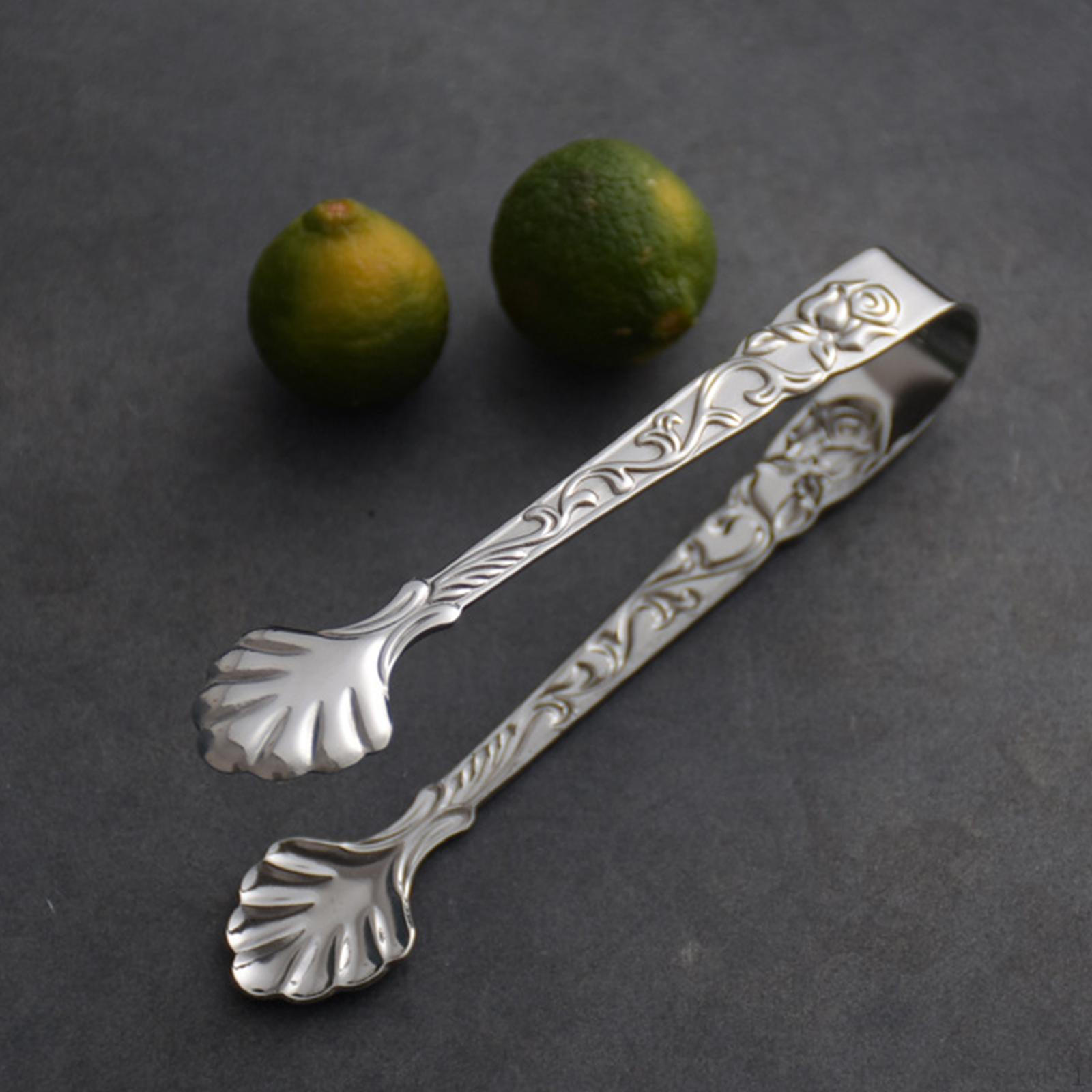 

Еда, закуска, щипцы, лед, барбекю, умный фиксатор, сахар, мини-сервировка серебряный