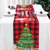 Christmas Table Runner Christmas Decorations for Home 2024 Xmas Party Decoration Ornaments Navidad Natal New Year Gifts 2025