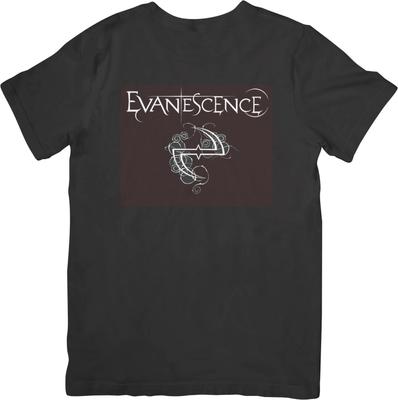 Evanescence Music Unisex Fit for Men & Women Quality Cotton T-Shirt Black
