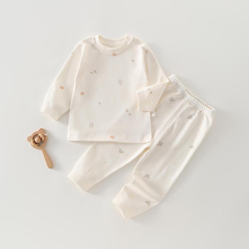 Tagless Pure Cotton Unisex Baby Autumn/Winter Pajama Set - Infant & Toddler Underwear and Pants