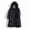 New Winter Down Cotton-padded Clothes Hooded Fluffy Thickened Medium and Long Cotton-padded Jackets, High-end and Thin Jackets for Women