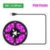DC5V Fullspektrum Plantevekst Blomsterlys 1m/2m/3m/5m/10m USB-grensesnitt SMD Fleksibelt Tape Egnet for Innendørs Frøplanter Frø