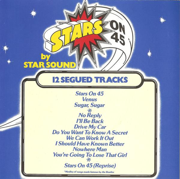 

7inch Record STARS ON 45 - Stars On 45 CBSA1102 CBS 1981 UK Dance & Electronica Used