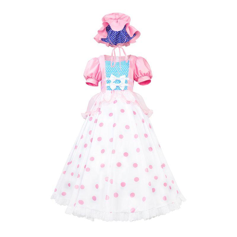 Toy Story Cosplay Costume, Shepherdess Long Dress, Shepherdess Cosplay Outfit, Halloween Costume Hw7115 Shepherd Maid Long Skirt (0.48kg) S