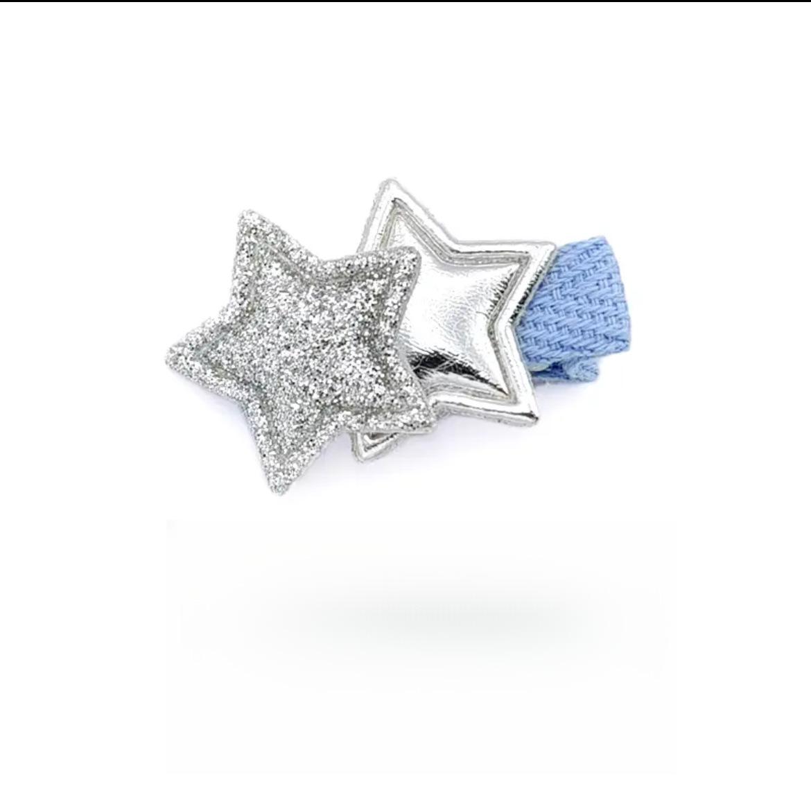 Glitter Star Duckbill Hair Clip for Girls