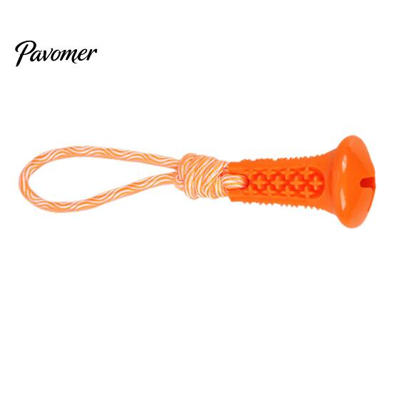Anxiety Relief Dog Toys Chew Toy with Pull Rope, Interactive Tug of War Toy, Teeth Cleaning Treat Dispenser for Aggressive Chewers Puppy Teething