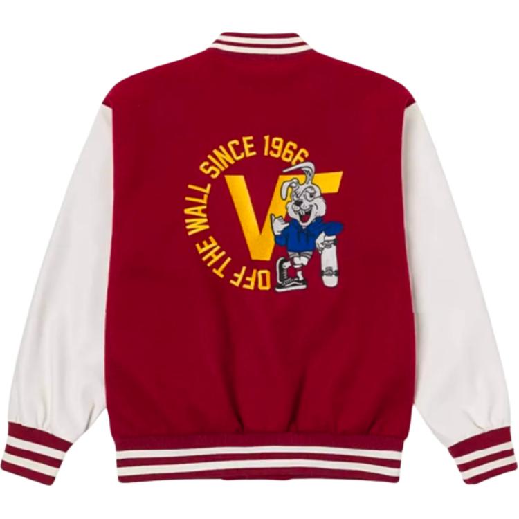 Vans Comfortable American Vintage Striped Long Sleeve Jacket Unisex Jacket VN000RT4BQS