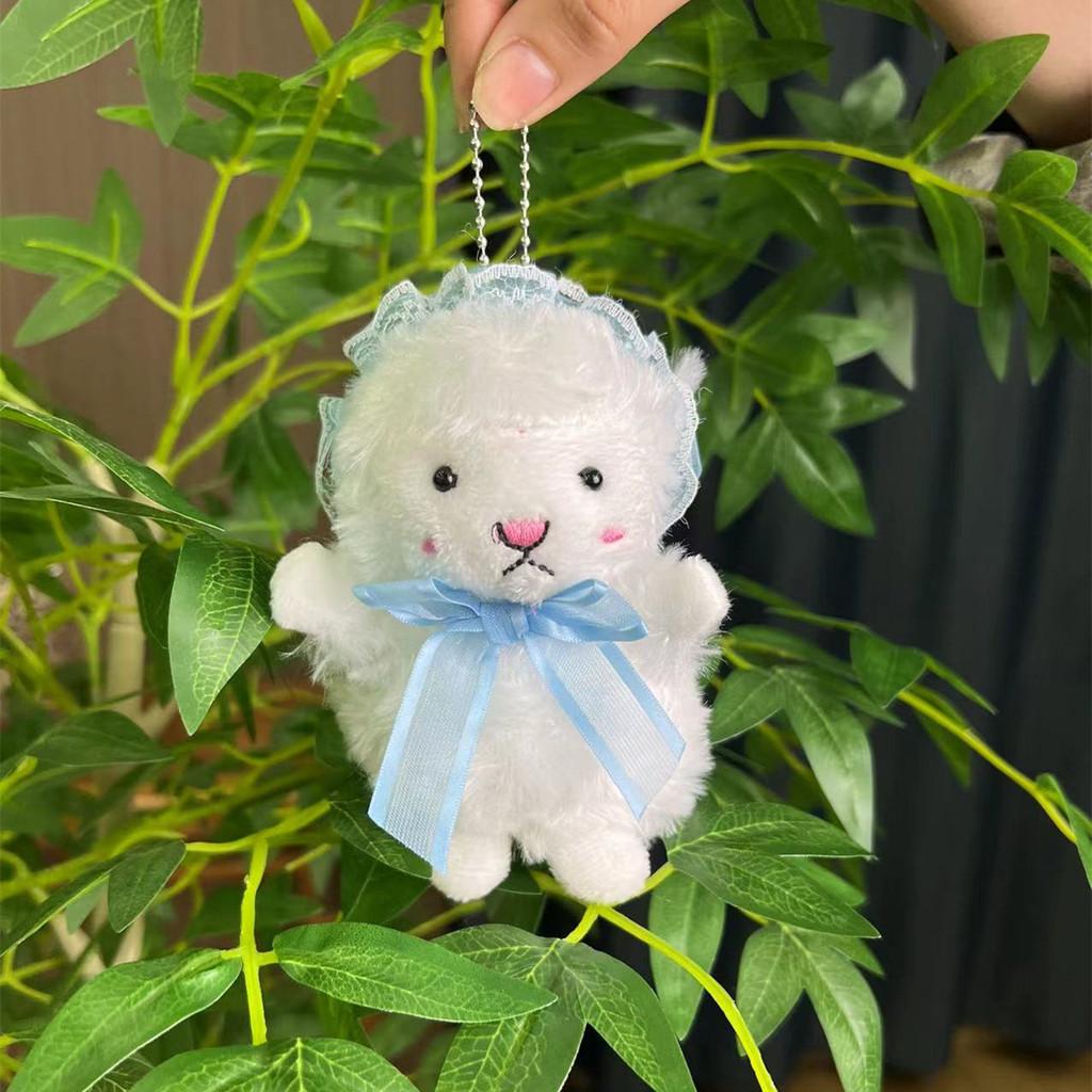Enchanting Mini Sheep Plush Toy Keychain Cute Soft Short Doll Plush