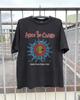 Unisex Shirt Cotton Oversize Large Size New Camiseta Negra De Algodón Pesado Hot Alice In Chains Tour 19