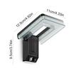 New Solar Wall Light, Smart Human Body Sensing LED Lamp, Waterproof Outdoor Courtyard Garden Decoration Lighting