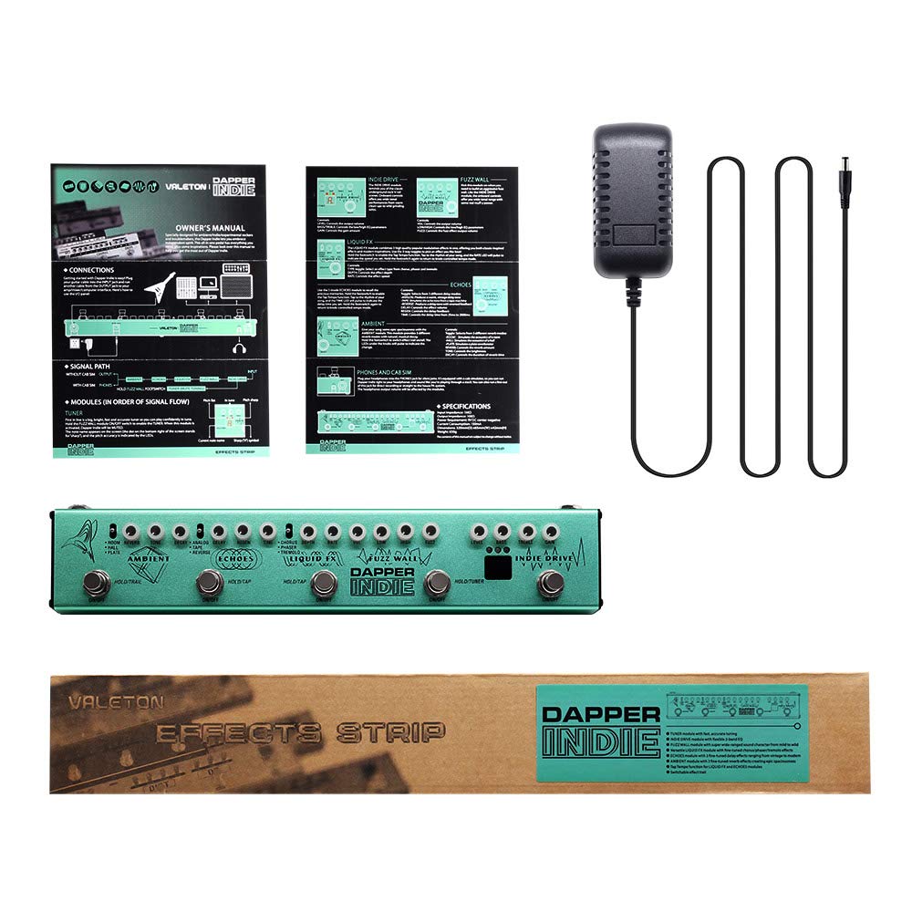 Valeton Dapper Indie Guitar Pedal Multi-Effects