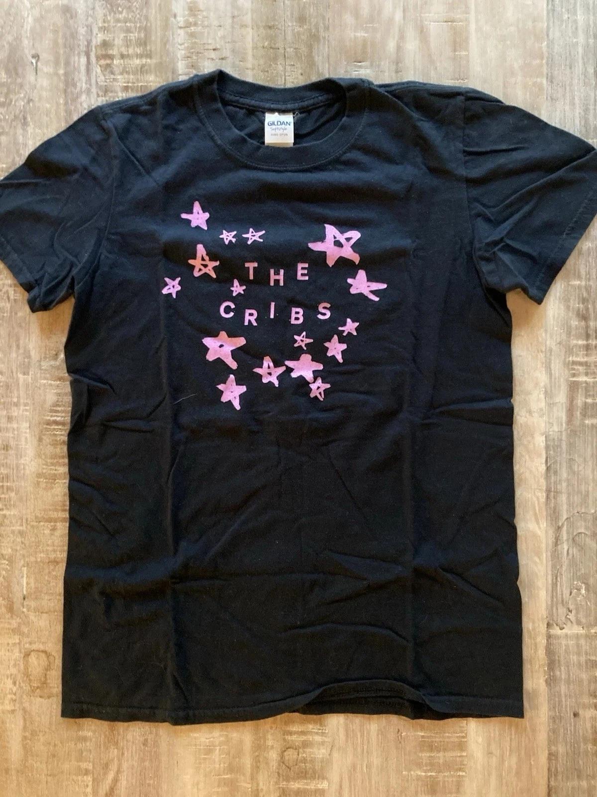 Vintage The Cribs Band Heavy Cotton Black S to 5XL Tee Shirt TU794 XXL
