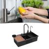 Drop In Kitchen Sink Multifunction Single Bowl Stainless Steel Kitchen Sink Workstation with 360 Deg