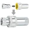 Hydraulic Quick Connect Fittings NPT ISO7241A for Reliable Connection In High Pressure Environments with Dust Cap