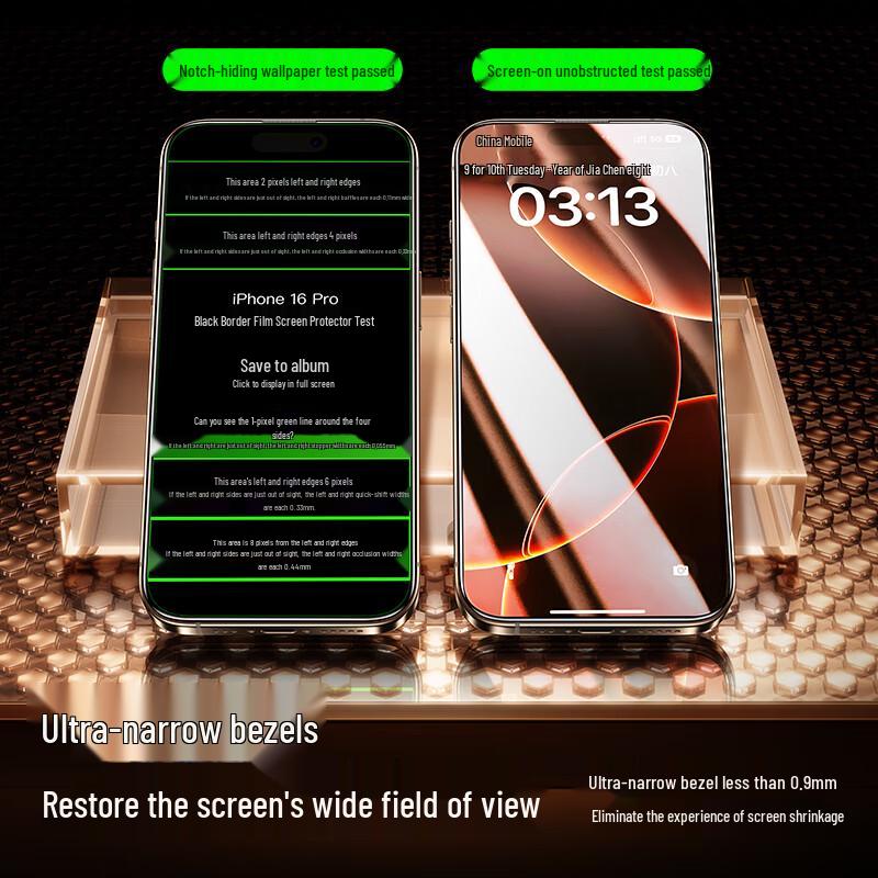 Flash Magic Tempered Glass Screen Protector for iPhone 15/16 Series