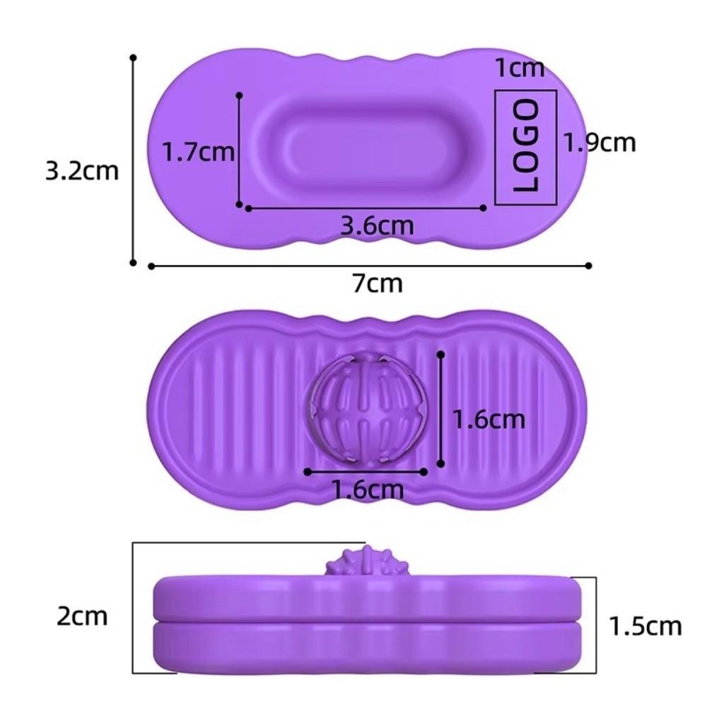 Silicone Sensory Fidget Toys Sliding Fidgeting Toys Sensory Stone Toy Suitable for Children Teens