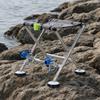 Fishing Chair with Rod Holders All Terrain Holder Compact