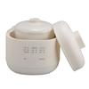 Mini Electric Stew Pot 200W 1L Ceramic Soup Porridge Cooker Anti Dry Burn Small Slow Cooker with