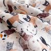 Autumn and Winter Travel Warm Cashmere Shawl Scarf Fashion Women Cat Print Pashmina Blanket Wraps Female Cute Poncho Bufand