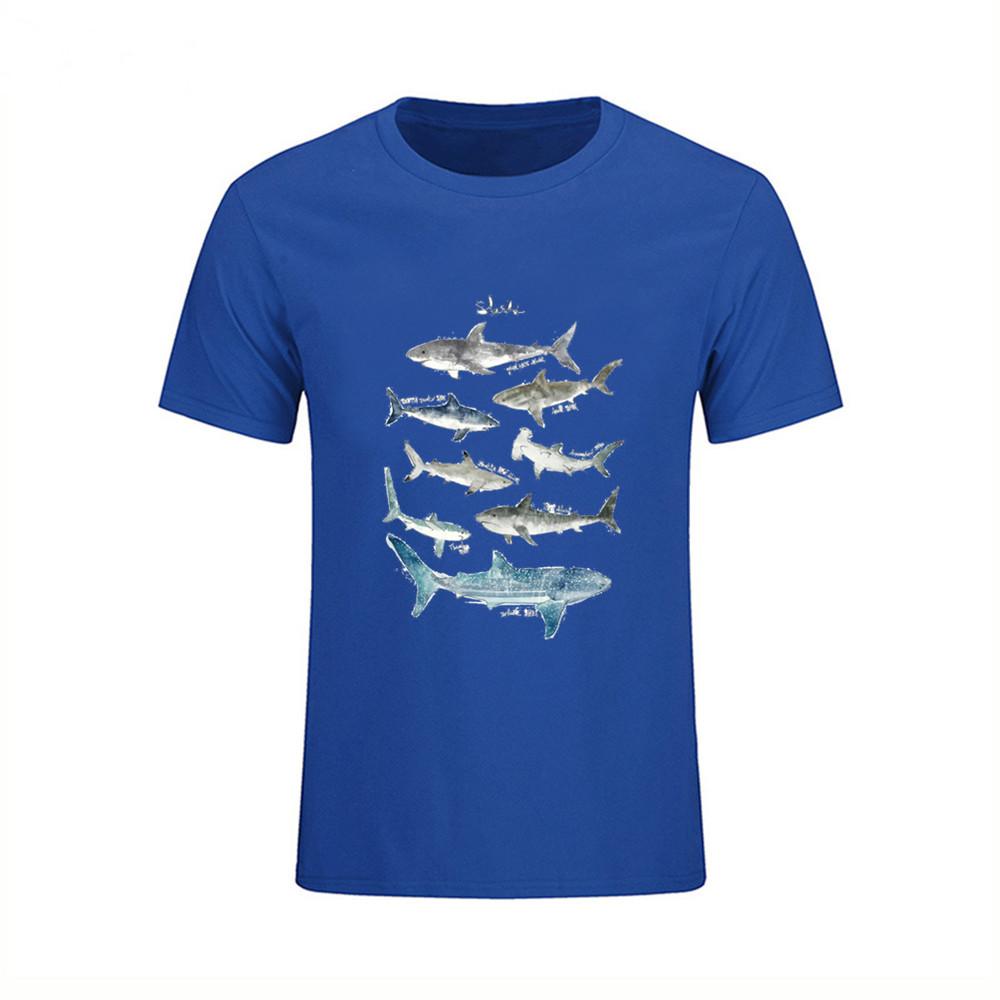 Футболка Sharks Diver Tee Divinger Dive Смішний подарунок на день народження для нього, чоловіків, дорослих