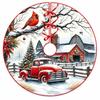 Snowman Christmas Tree Mat Snowflake Christmas Decorations Sweet Tree Base Blanket  Winter