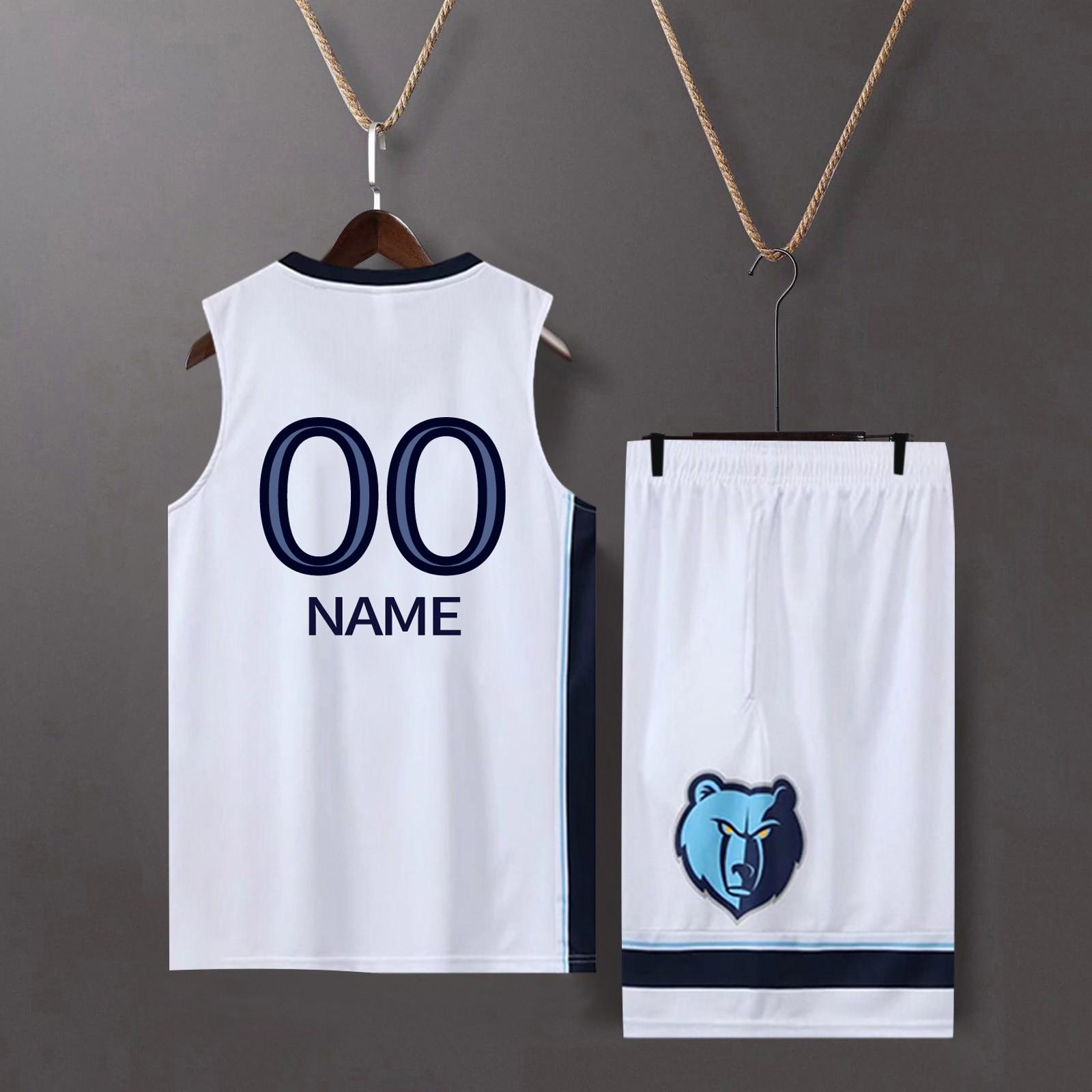 

Баскетбольное имя/номер, одежда на заказ, мужской баскетбольный костюм, классические топы + брюки, комплект баскетбольного трикотажа XL белый