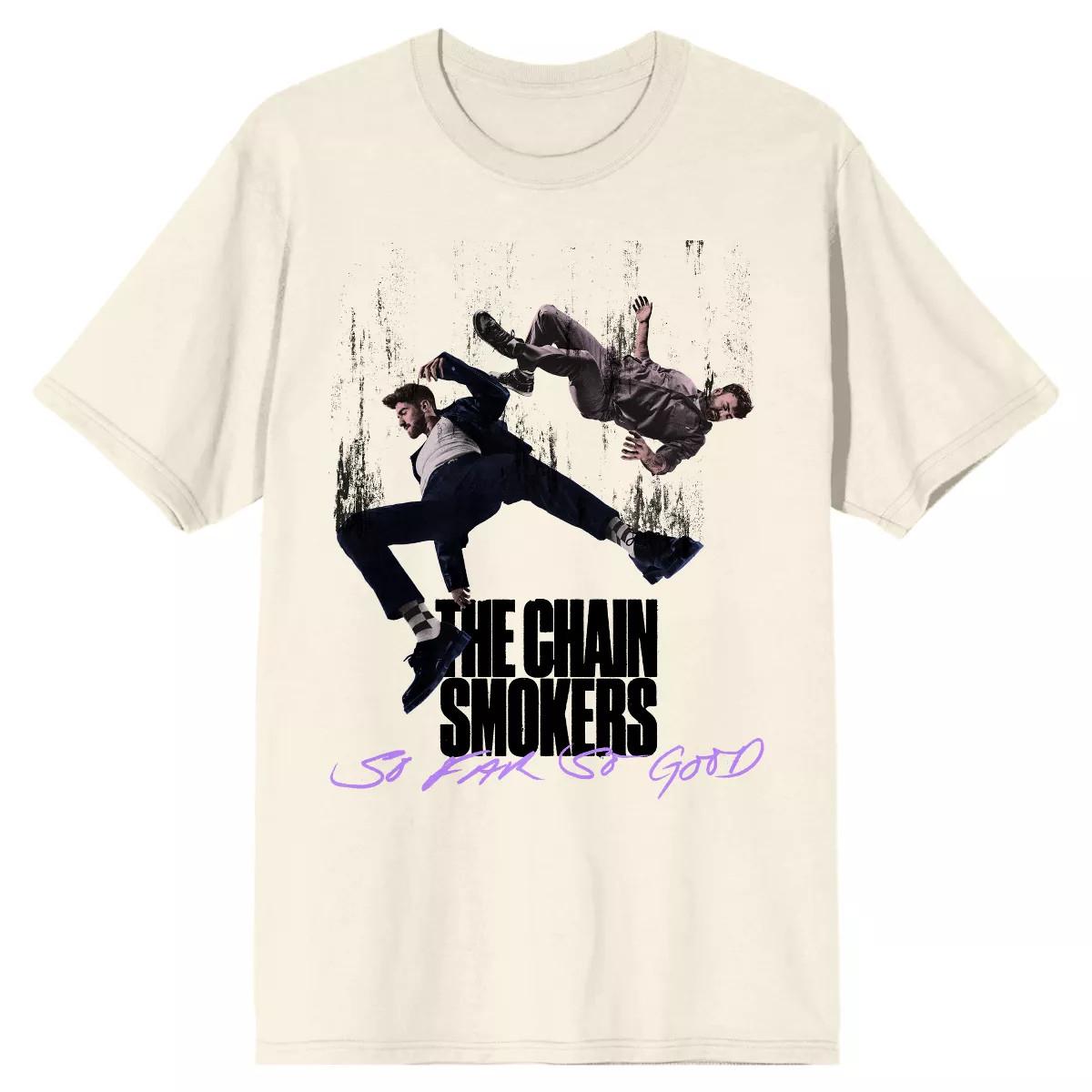SALE Hot The Chainsmokers Band Beige Cotton Size S-5XL Shirt Unisex XXXL